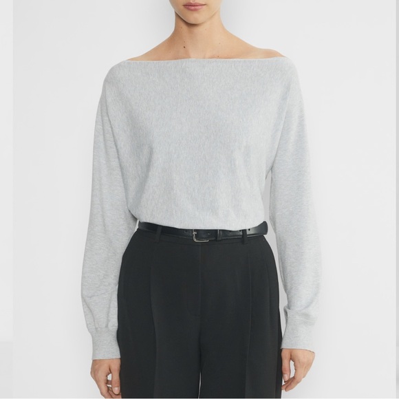 Babaton Sweaters - NWOT Babaton Inspiration Sweater Heather Chrome Size XL